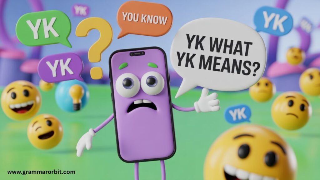 How to Respond When Someone Uses YK