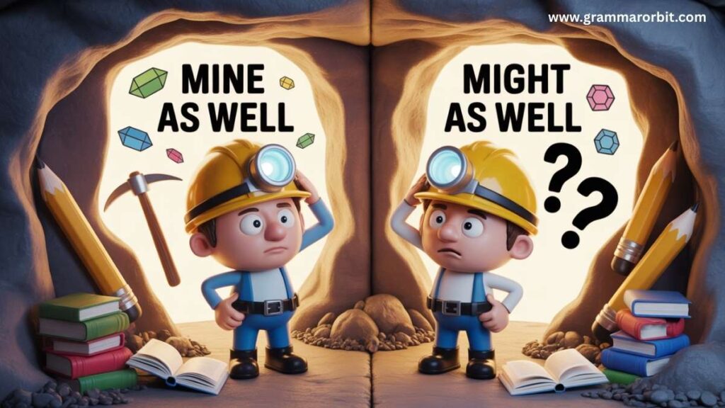 Mine as Well or Might as Well? Which Is Correct, A Complete Guide