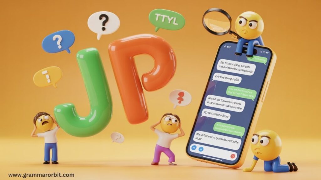 Is “JP Meaning in Text” Appropriate in Professional Communication?