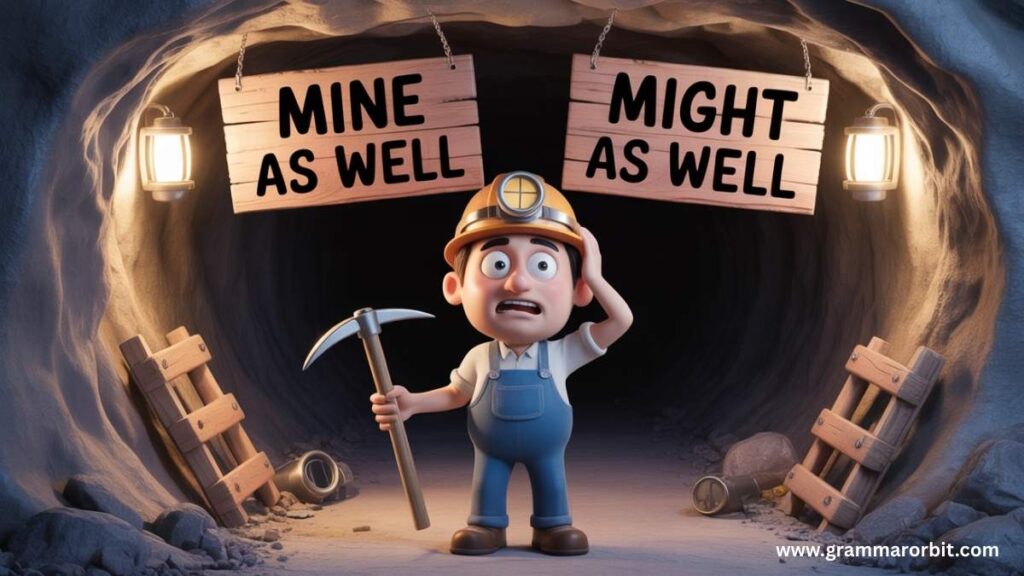 The Short Answer: Only “Might as Well” Is Correct