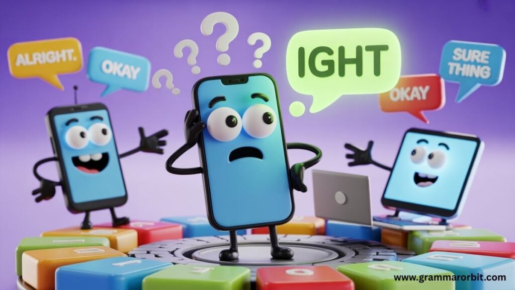 How “Ight” is Used in Texting