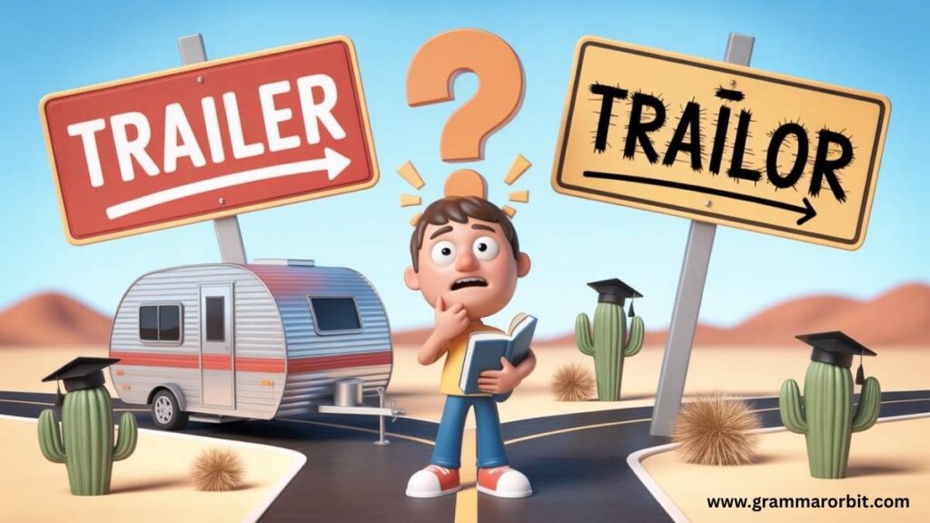 Why People Misspell Trailer as Trailor