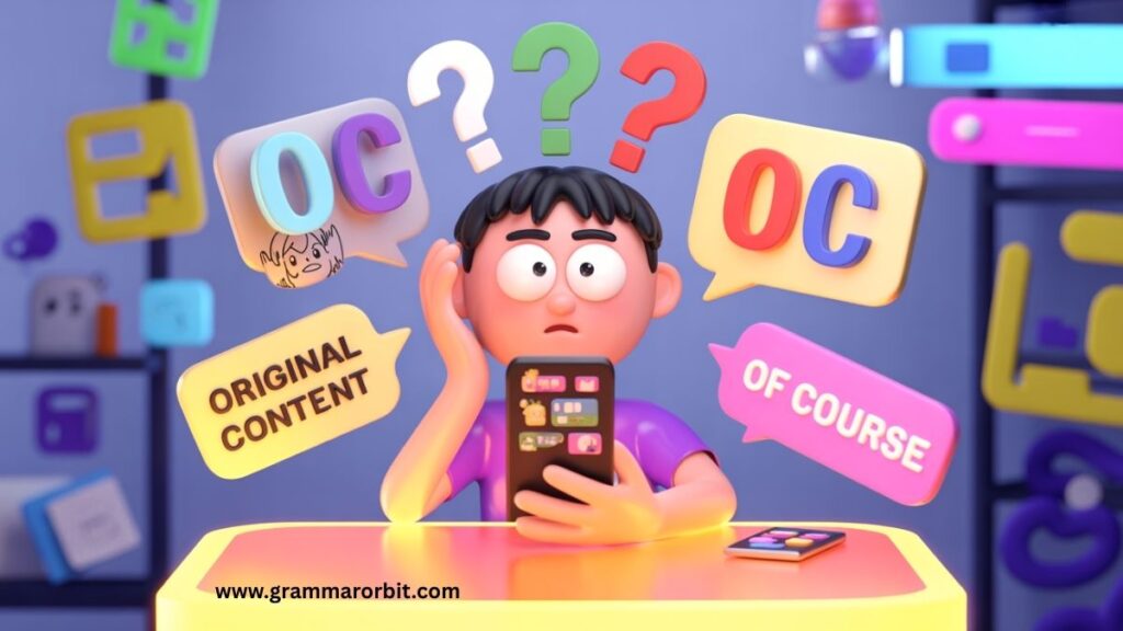 The Core OC Definitions You’ll Actually See Online