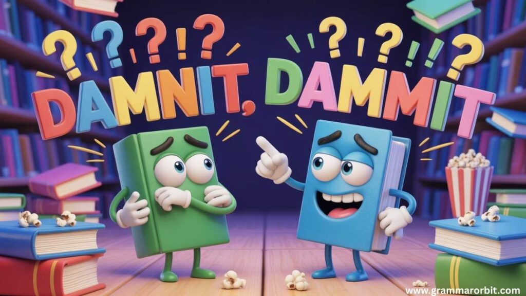Dammit vs Damnit Here’s the Straight Answer