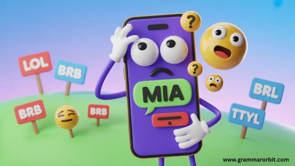 What MIA Means in Texting Today