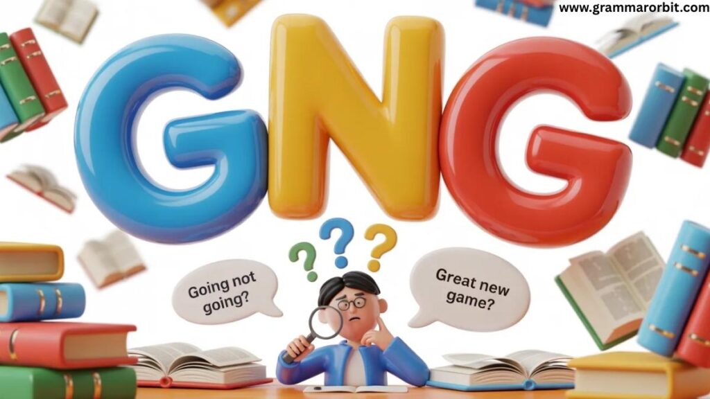 Why GNG Has Multiple Meanings