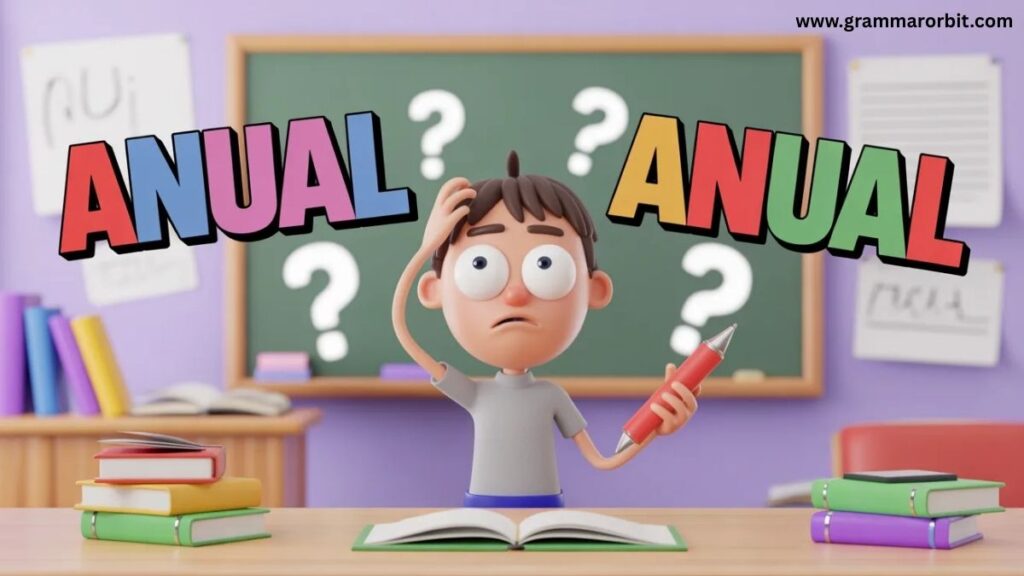 Anual or Annual Which One Is Correct? Complete Guide