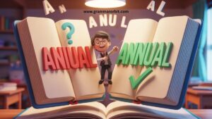 Anual or Annual Which One Is Correct? Complete Guide - Grammar Orbit