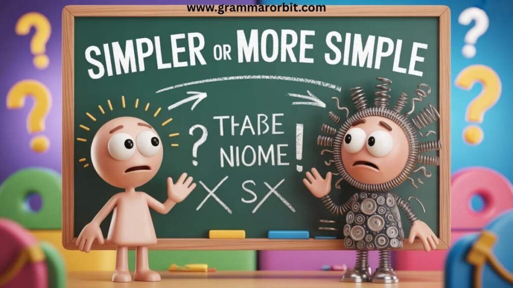 The Core Rule: How Comparative Adjectives in English Work