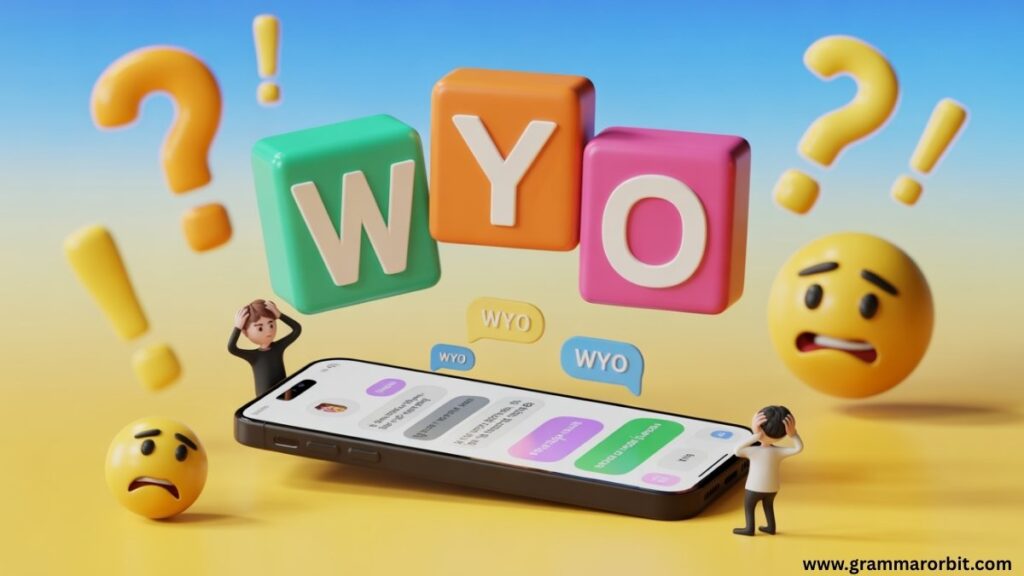 When to Use WYO in Texting