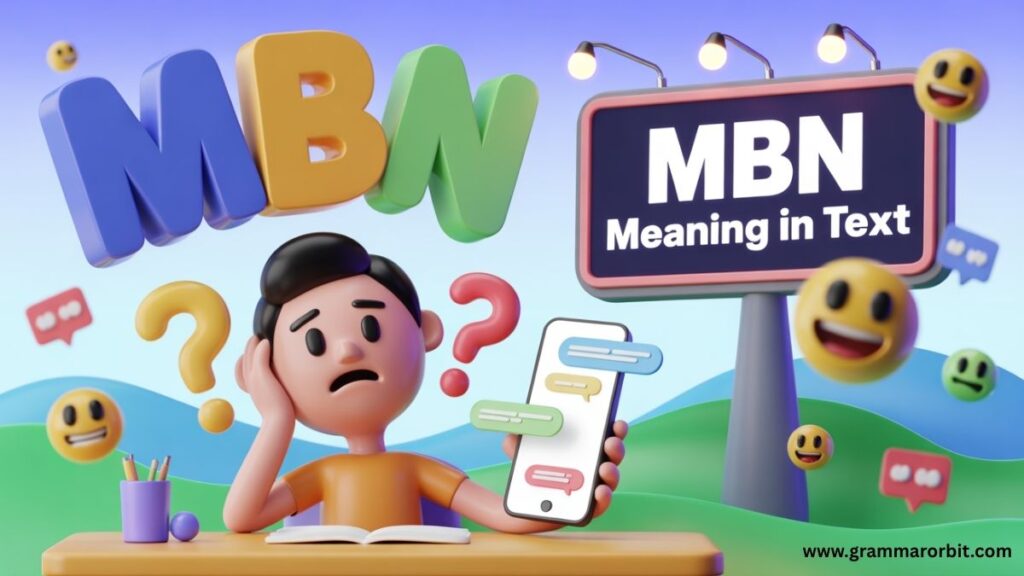 MBN Meaning Slang: Why Context Changes Everything
