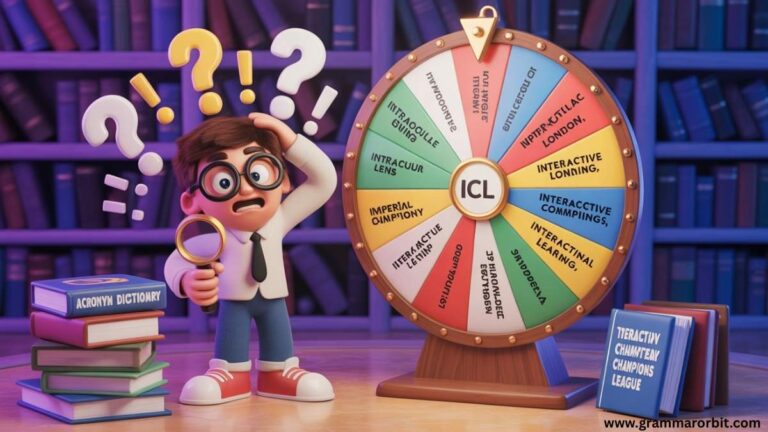 ICL Meaning: in Text Slang Explained - Grammar Orbit