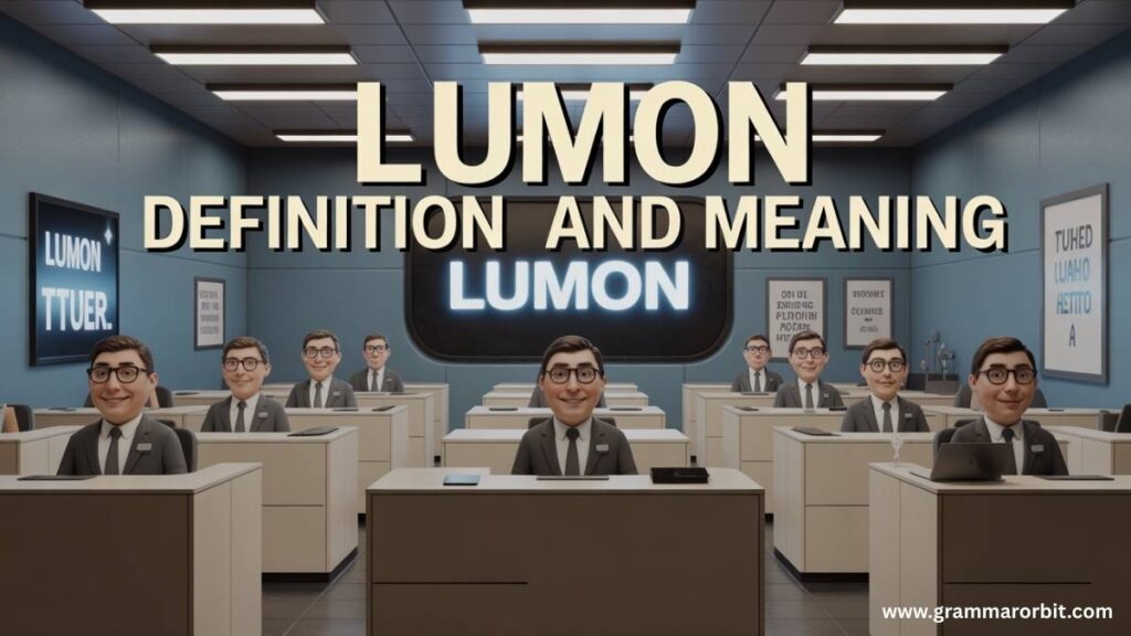 Different Interpretations of Lumon