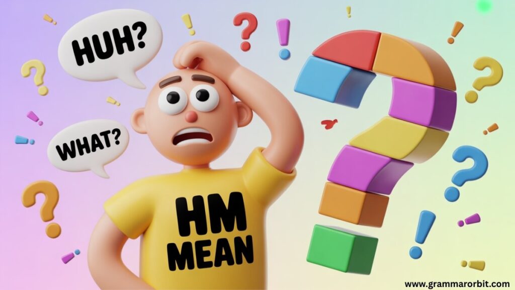 When “Hm” Is a Bad Sign