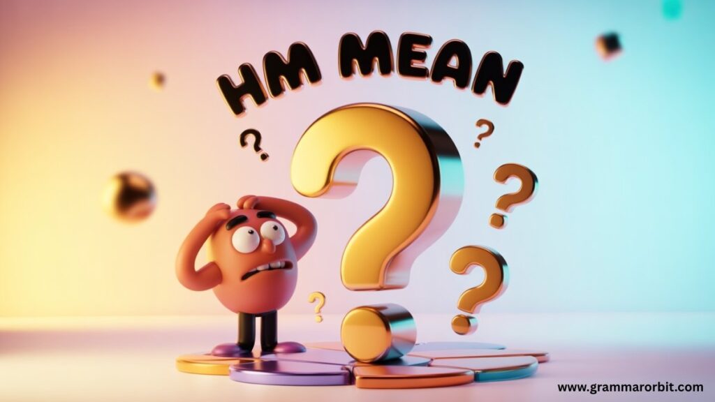 Tone Without Tone: Why “Hm” Exists in Digital Conversation