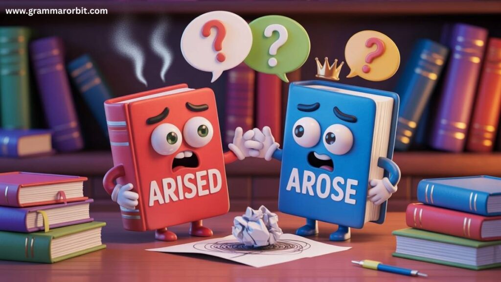 Grammar Rules Behind “Arise”