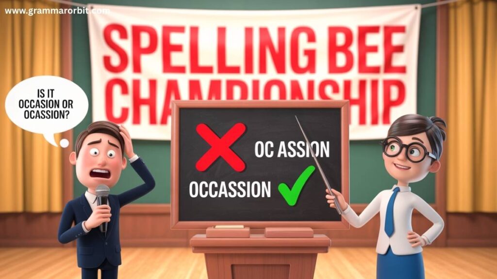 Occasion or Ocassion