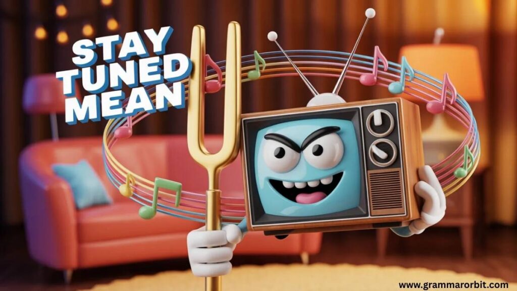 The Origin of the “Stay Tuned” Phrase