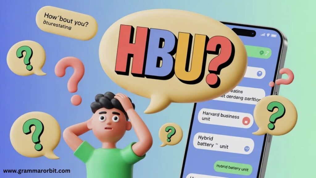 Neutral Everyday Alternatives to HBU