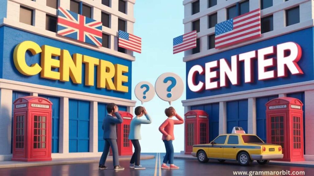 The Meaning of Centre vs Center