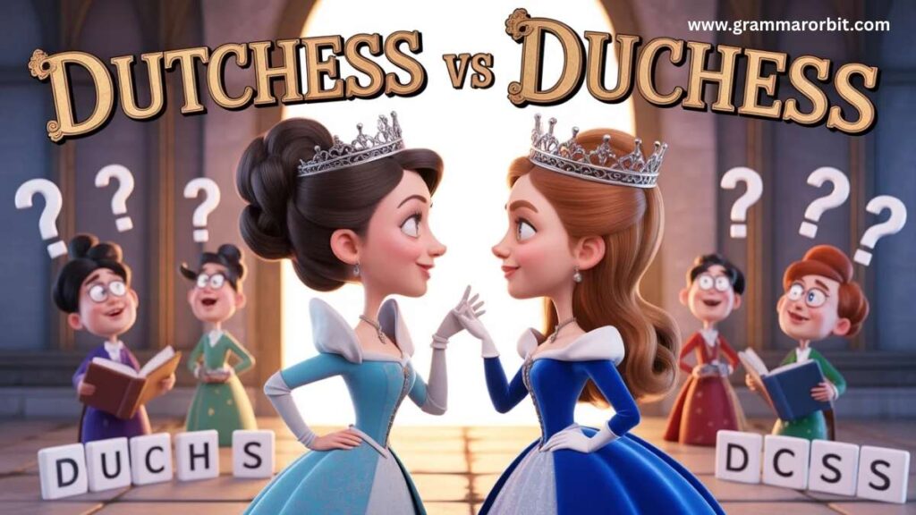 Dutchess vs Duchess Stop Using the Wrong Royal Title