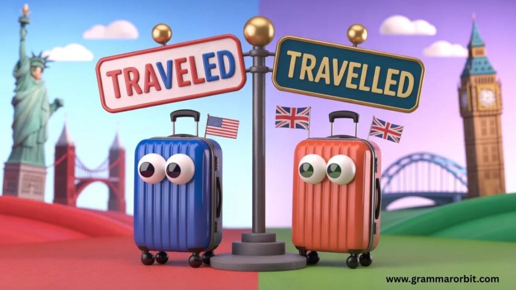 The General Rule for Traveled vs Travelled