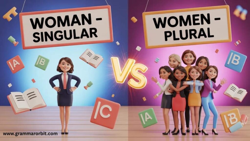 Woman vs Women for ESL Learners