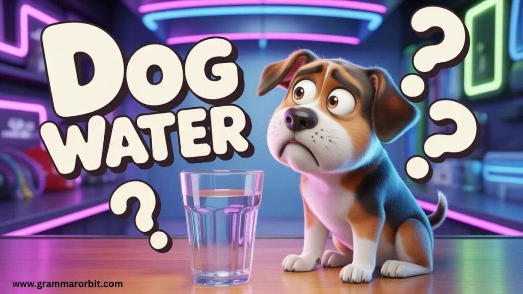 dog water origin: Where Did It Come From?