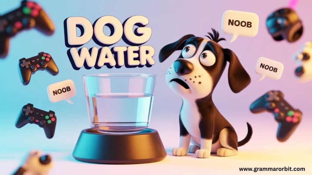 dog water gaming Vocabulary: Quick Reference