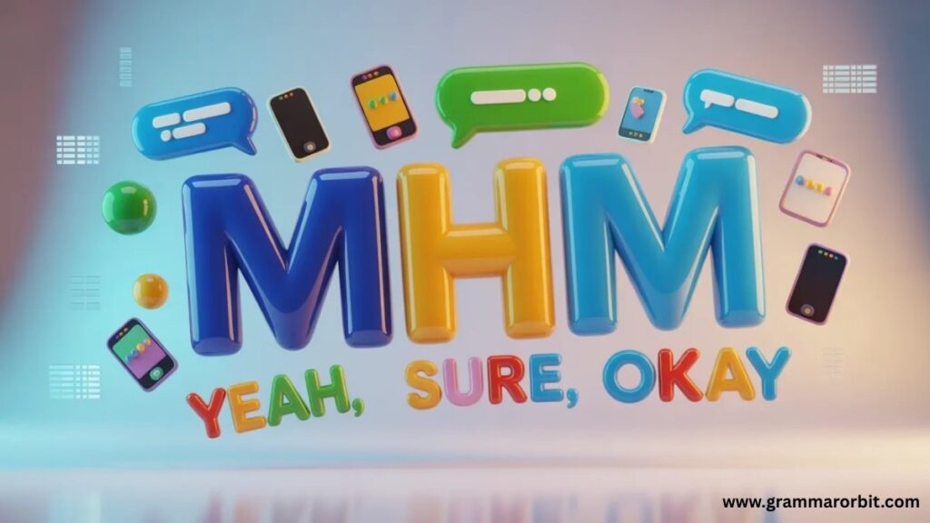 MHM Meaning in Text: Casual Polite and Professional Alternatives