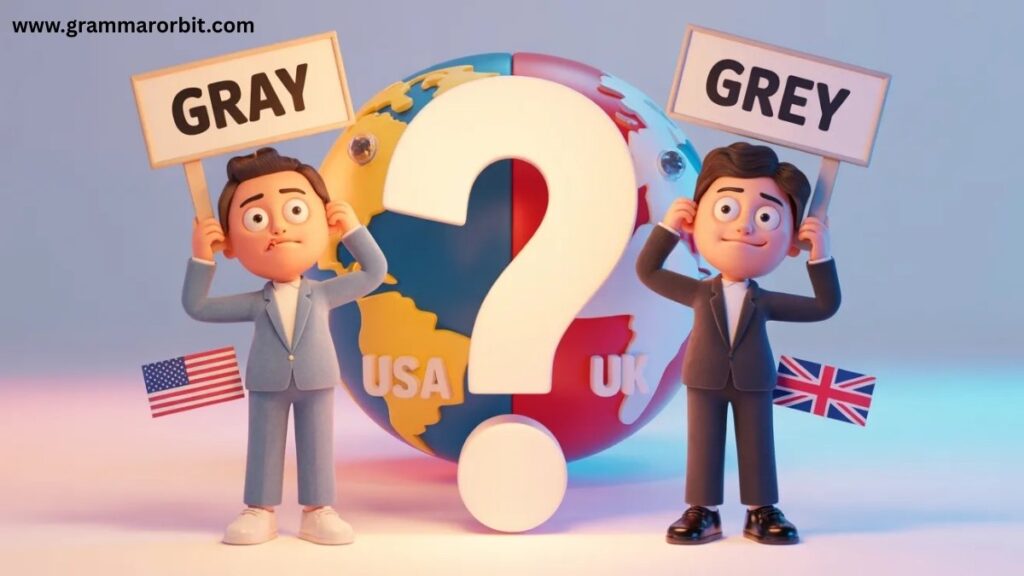 The Origins of Gray and Grey