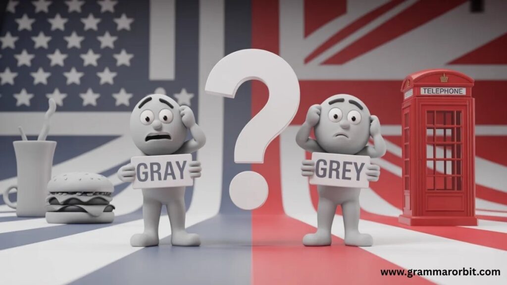 Meaning Differences: When Gray and Grey Matter