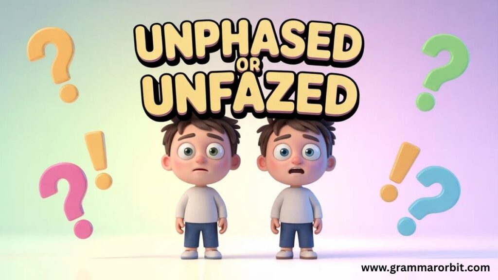 Why Unphased Is Usually Wrong