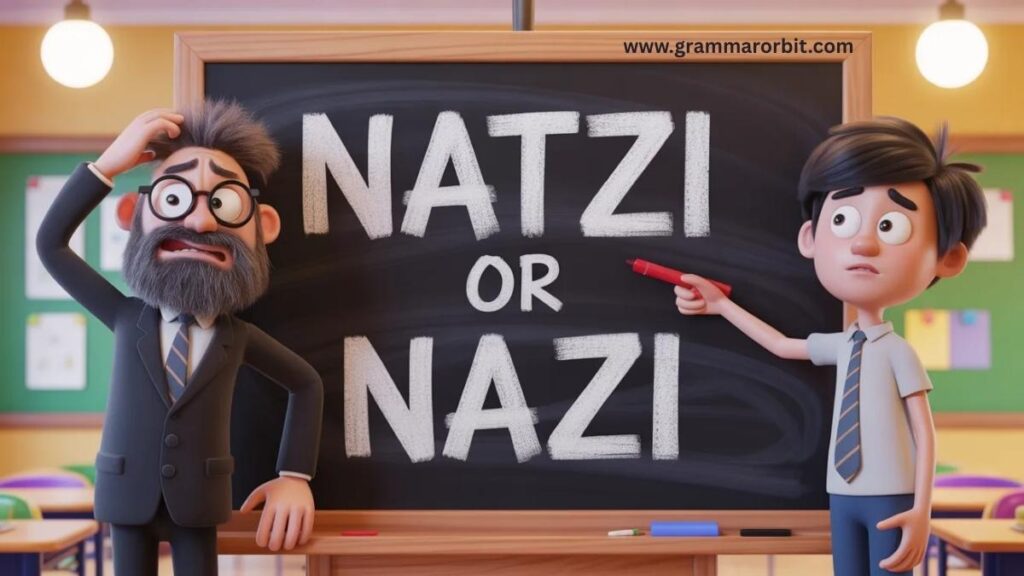 Natzi or Nazi What’s Correct and Why It Matters