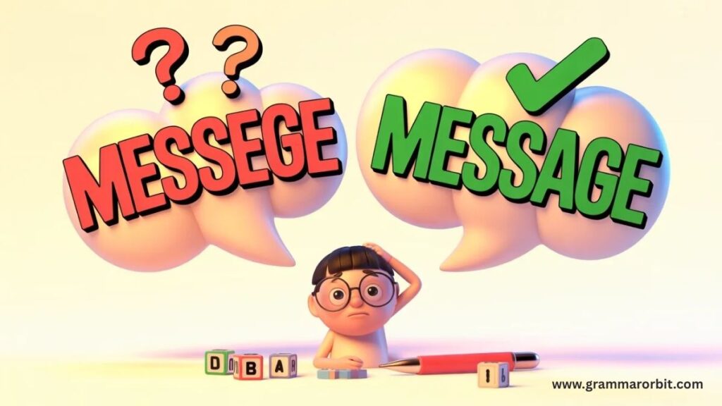 Messege or Message What’s the Correct Spelling?
