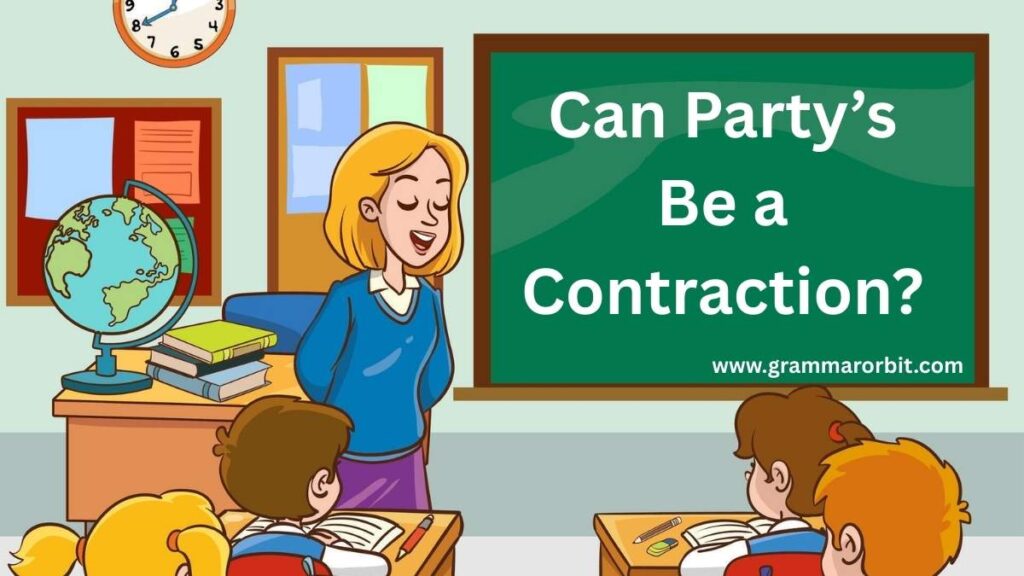 Can Party’s Be a Contraction?