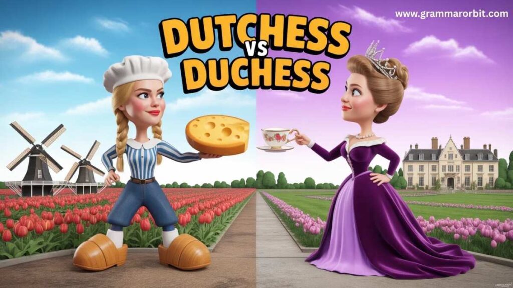 Dutchess vs Duchess in Everyday Life