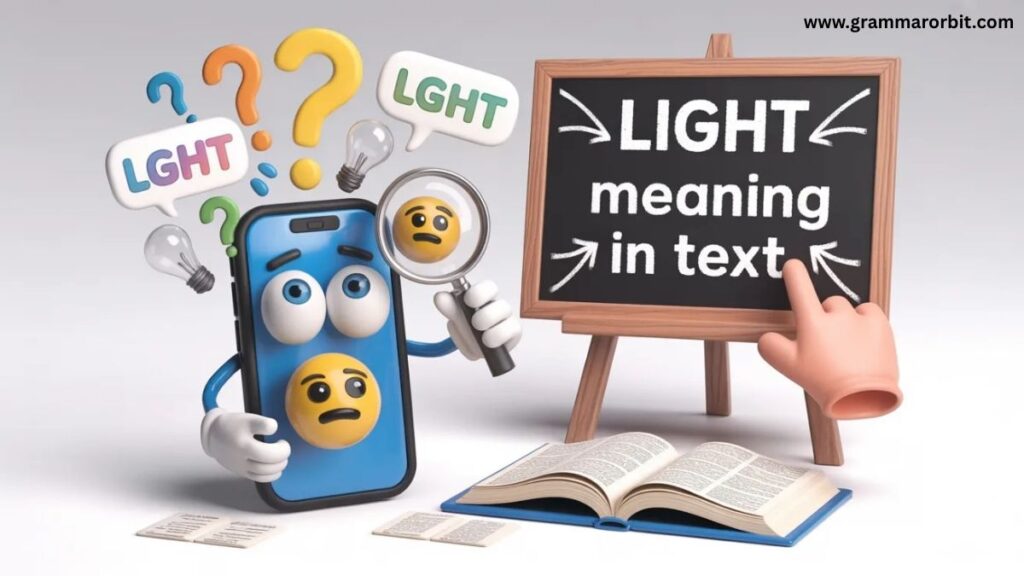 Lght Meaning in Text: What Does It Really Mean?