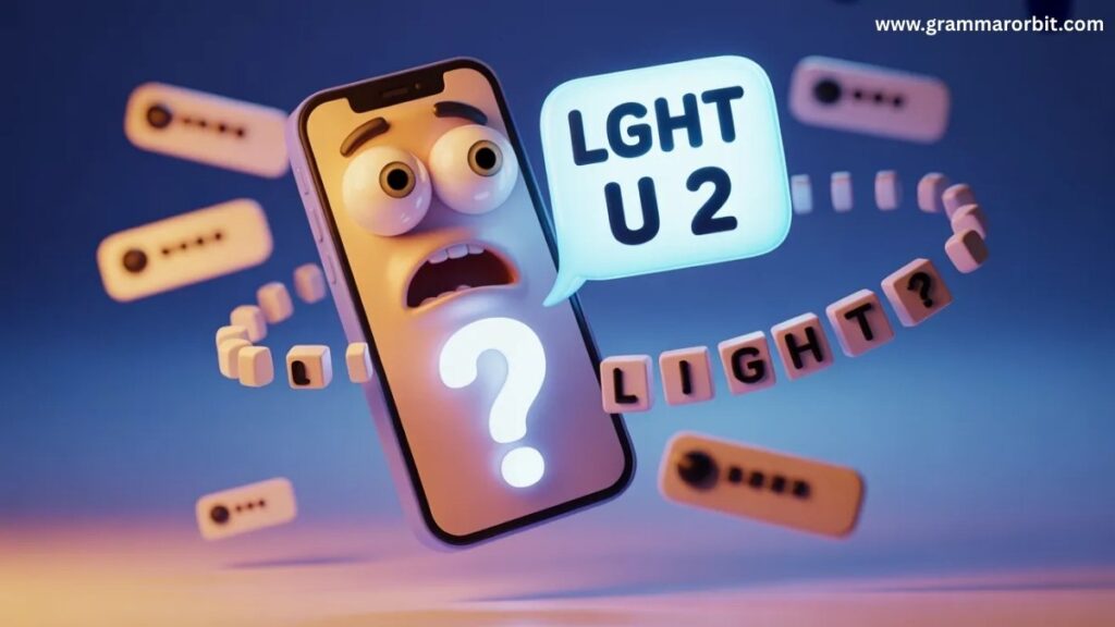 The Role of Lght Meaning in Text Modern Digital Communication