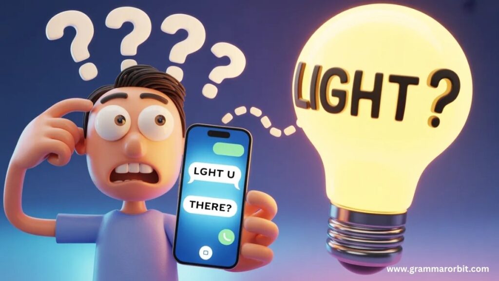 Differences Between Lght, Alright, and Light