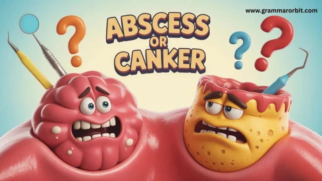 Why So Many People Confuse a Canker Sore or Abscess