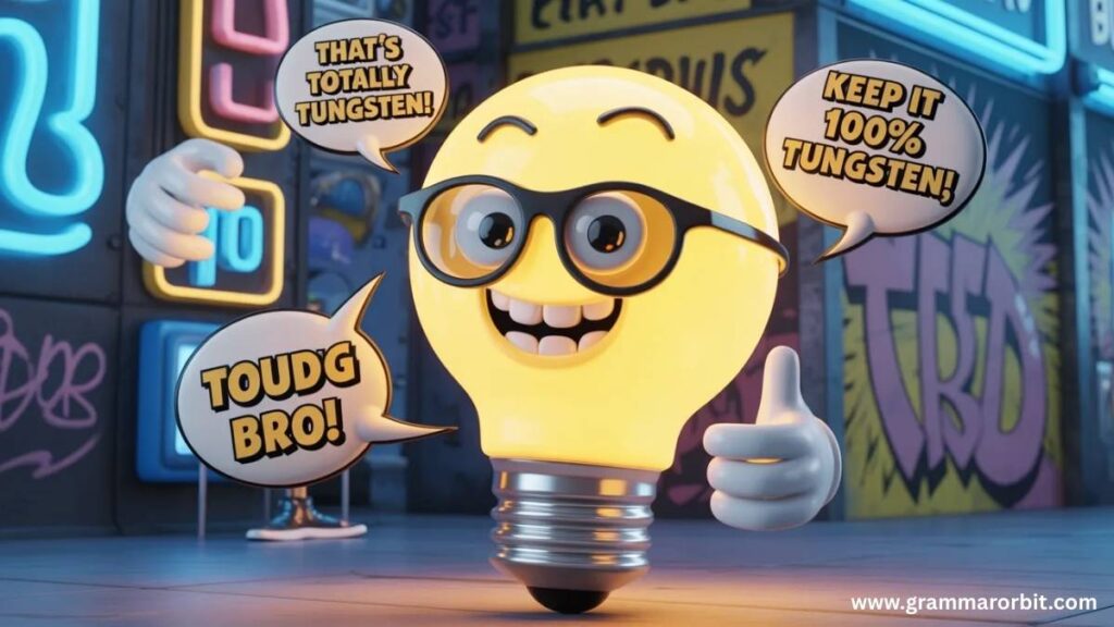 Origin Story: How “Tungsten” Became Slang