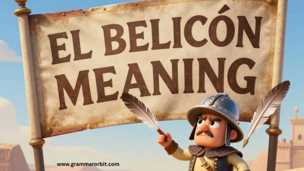 Modern Language Evolution and Belicón