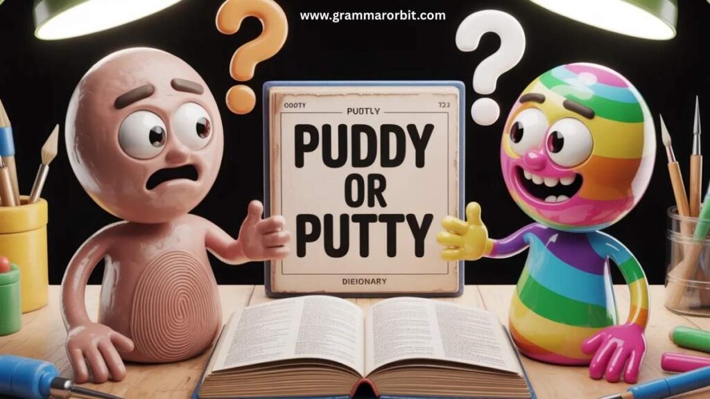 Puddy or Putty Grammar and Correct Usage