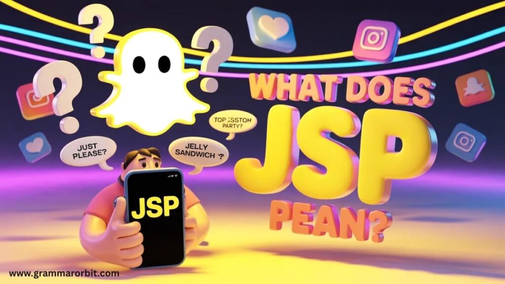 JSP Meaning on TikTok and Other Platforms