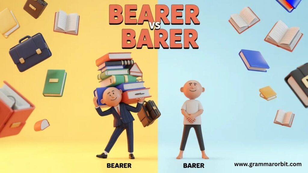 Bearer vs Barer Summary Table