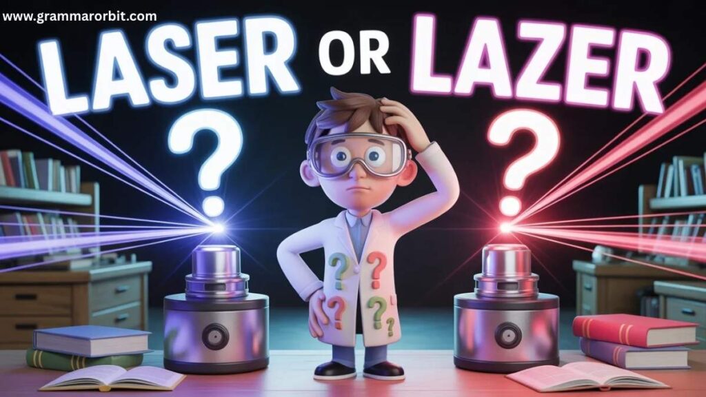 Everyday Confusion Why People Spell Laser with a Z