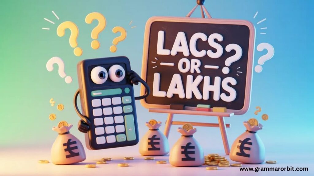 Lacs or Lakhs Which one Is Correct?