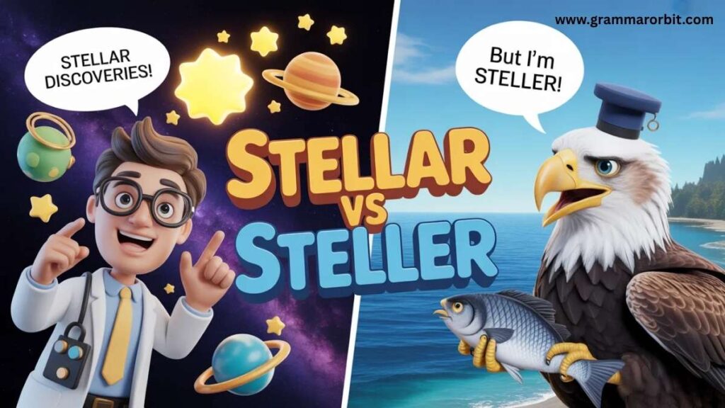 Stellar vs Steller The Real Difference Most People Miss