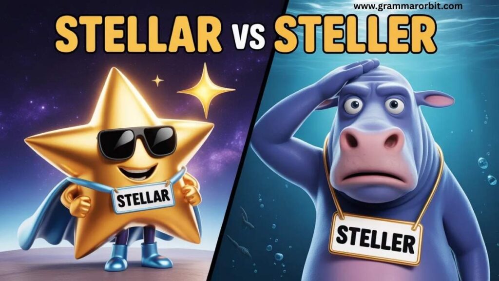 The Real Difference Between Stellar and Steller